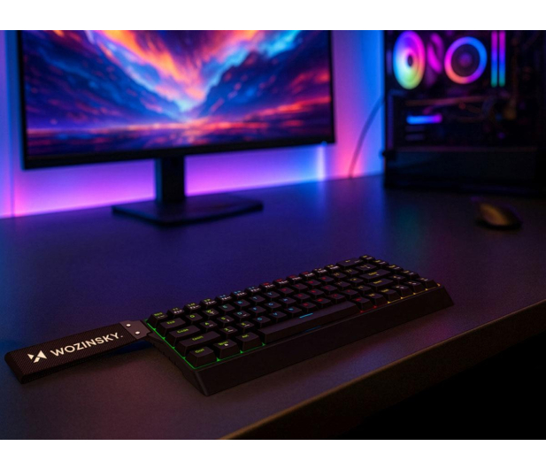 Wozinsky Klawiatura gamingowa mechaniczna podświetlana RGB  WKGP-1165 - 1487903 - zdjęcie 6